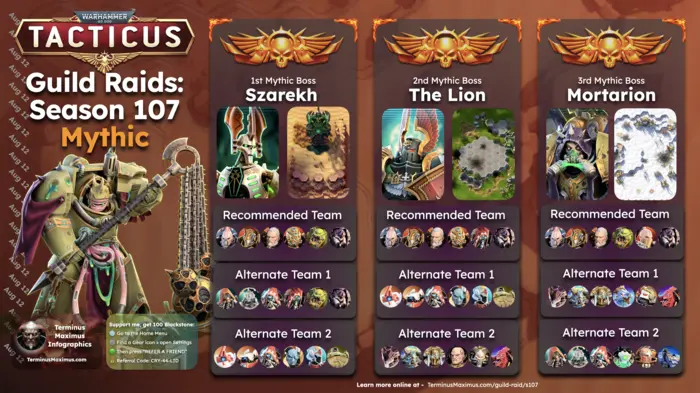 Season 107 Guild Raid archive preview