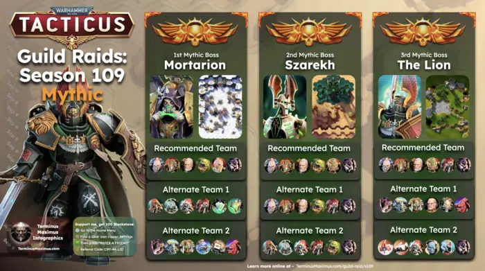 Season 109 Guild Raid archive preview