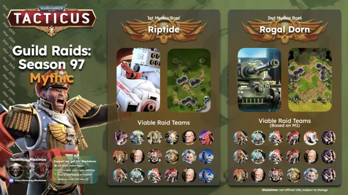 Season 97 Guild Raid archive preview